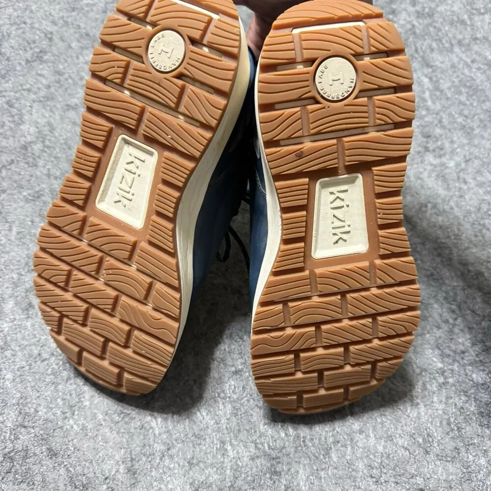 Kizik Wasatch Tidepool Blue Hands Free Shoes Mens 8.5 Wide Womens 10 W 2E
